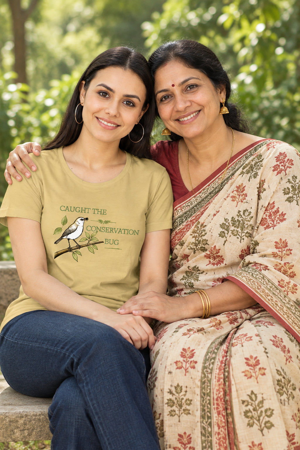 Caught in Conservation Womens classic tshirt