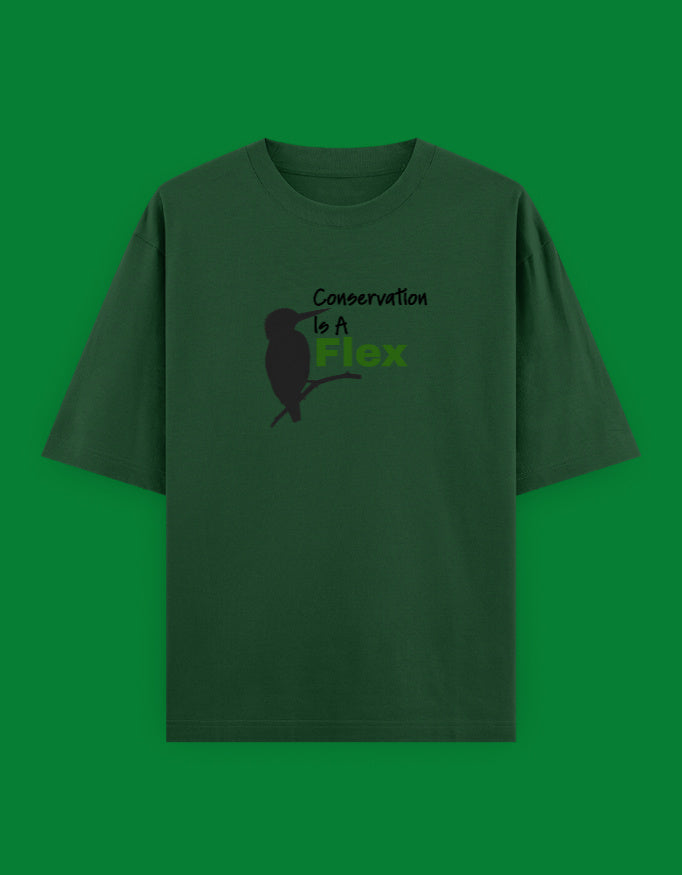 Conservation is a Flex - Unisex Oversized Classic T-Shirt (Light)