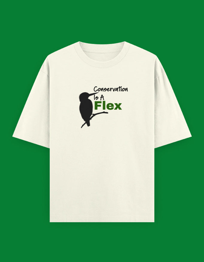 Conservation is a Flex - Unisex Oversized Classic T-Shirt (Light)