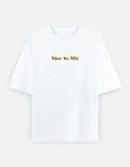 Front view of Elephant tusker (BG) - Unisex Oversized Classic T-Shirt