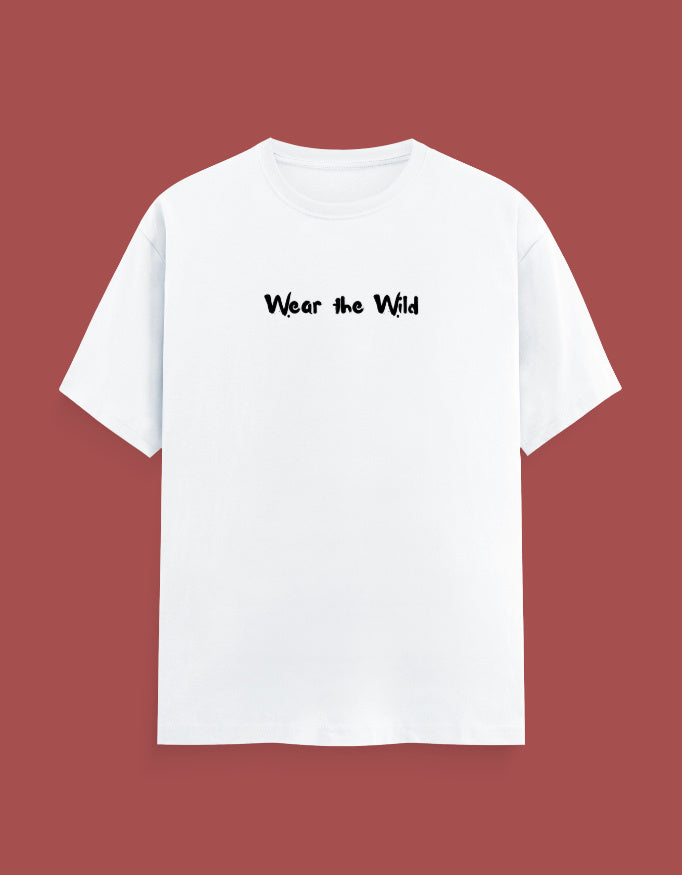 Front view of Malabar Pied Hornbill "Planting tomo's forest"  - Unisex Classic Crew T-Shirt