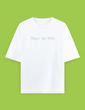 Front view of Malabar Pied Hornbills (Pair) - Unisex Oversized Classic T-Shirt