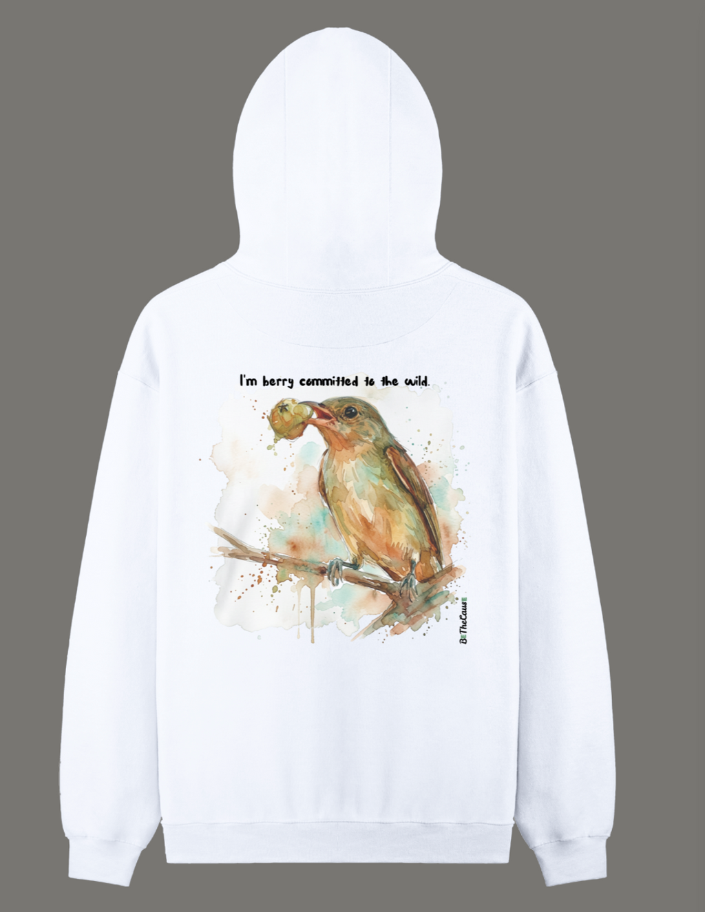 The Flowerpecker "Berry Cute" - Unisex Pullover Hoodie