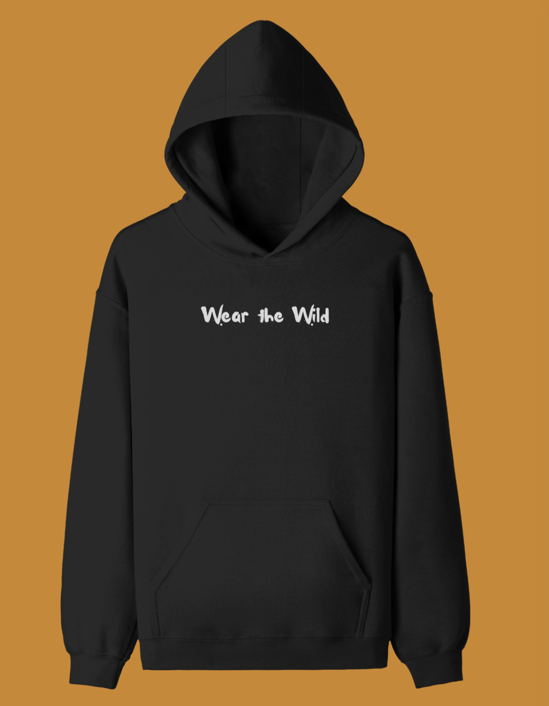 Malabar Pied Hornbill - Unisex Pullover Hoodie (Dark)