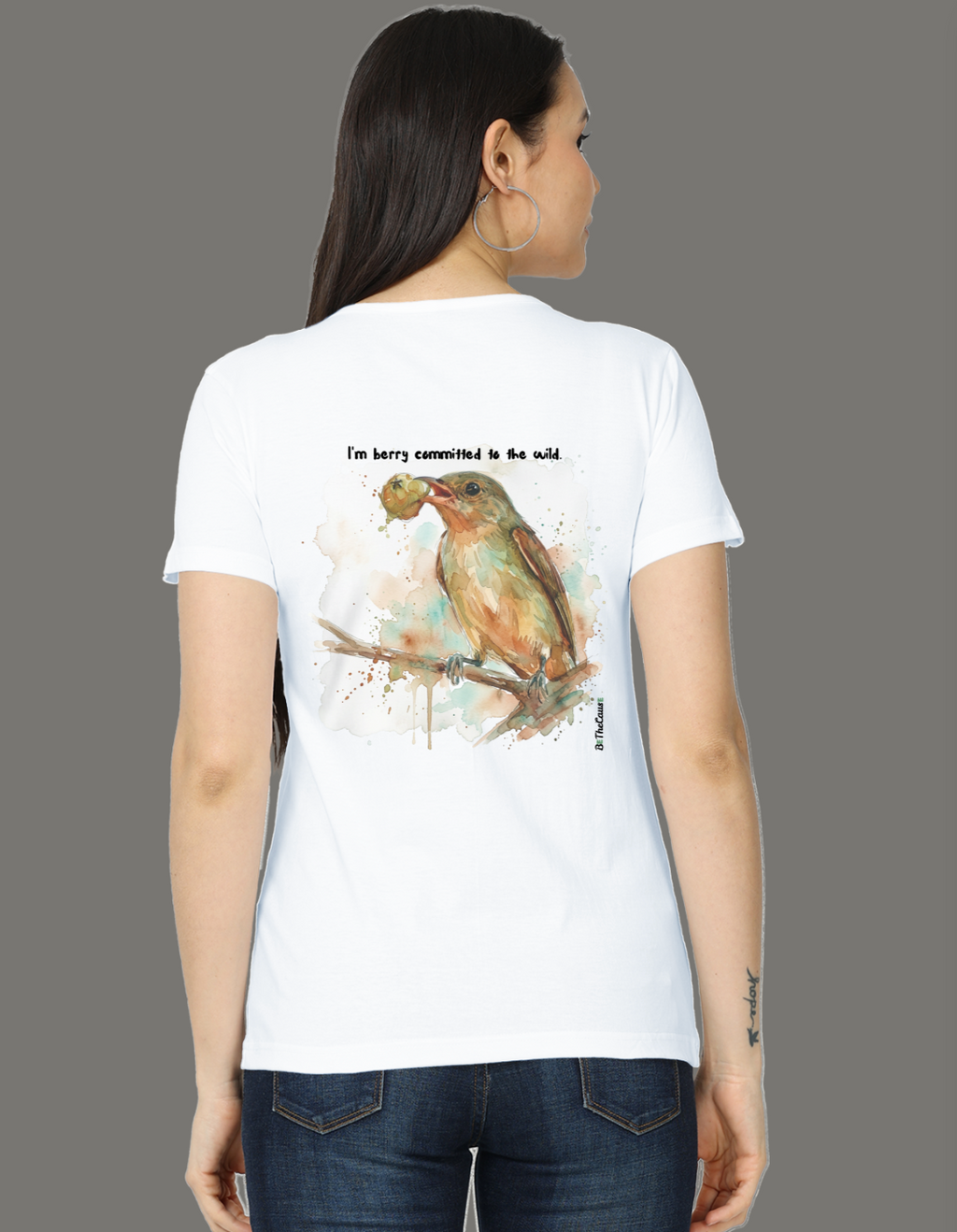 The Flowerpecker "Berry Cute" - Women's Classic T-Shirt