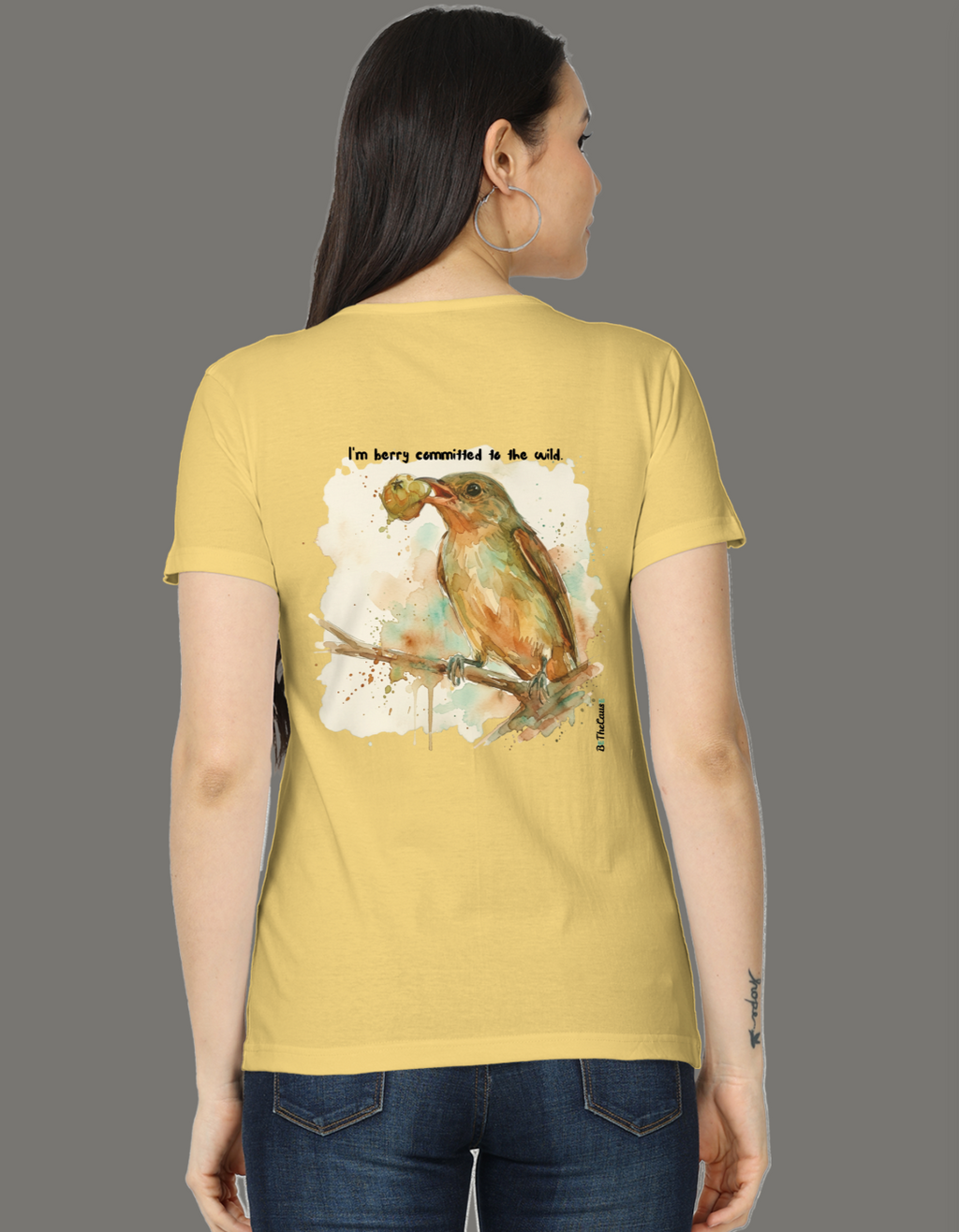 The Flowerpecker "Berry Cute" - Women's Classic T-Shirt