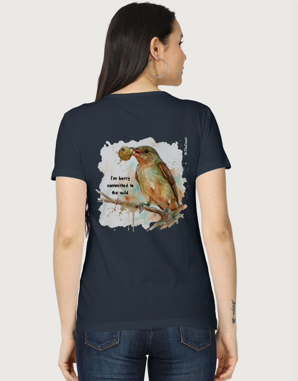 The Flowerpecker "Berry Cute" - Women's Classic T-Shirt