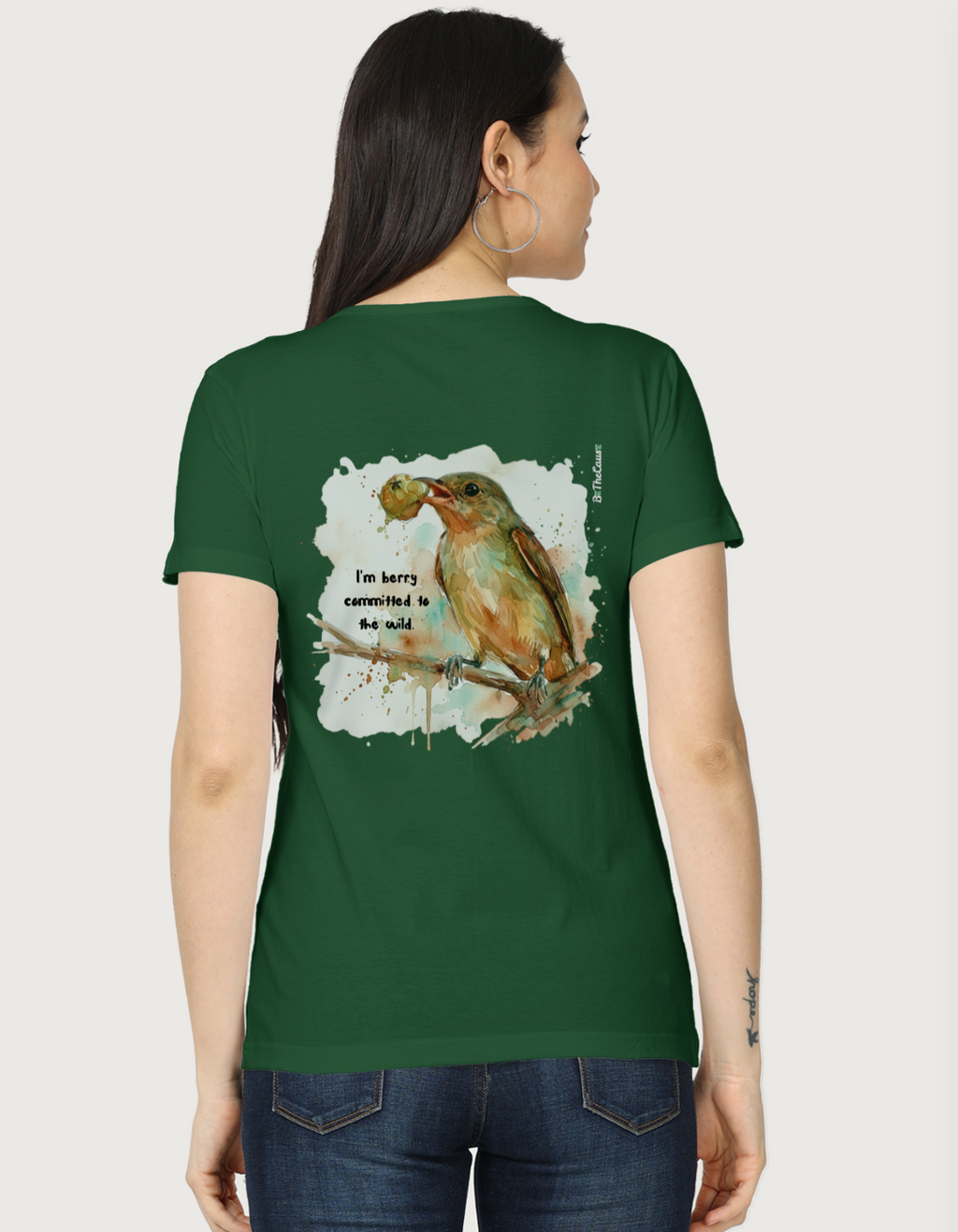 The Flowerpecker "Berry Cute" - Women's Classic T-Shirt