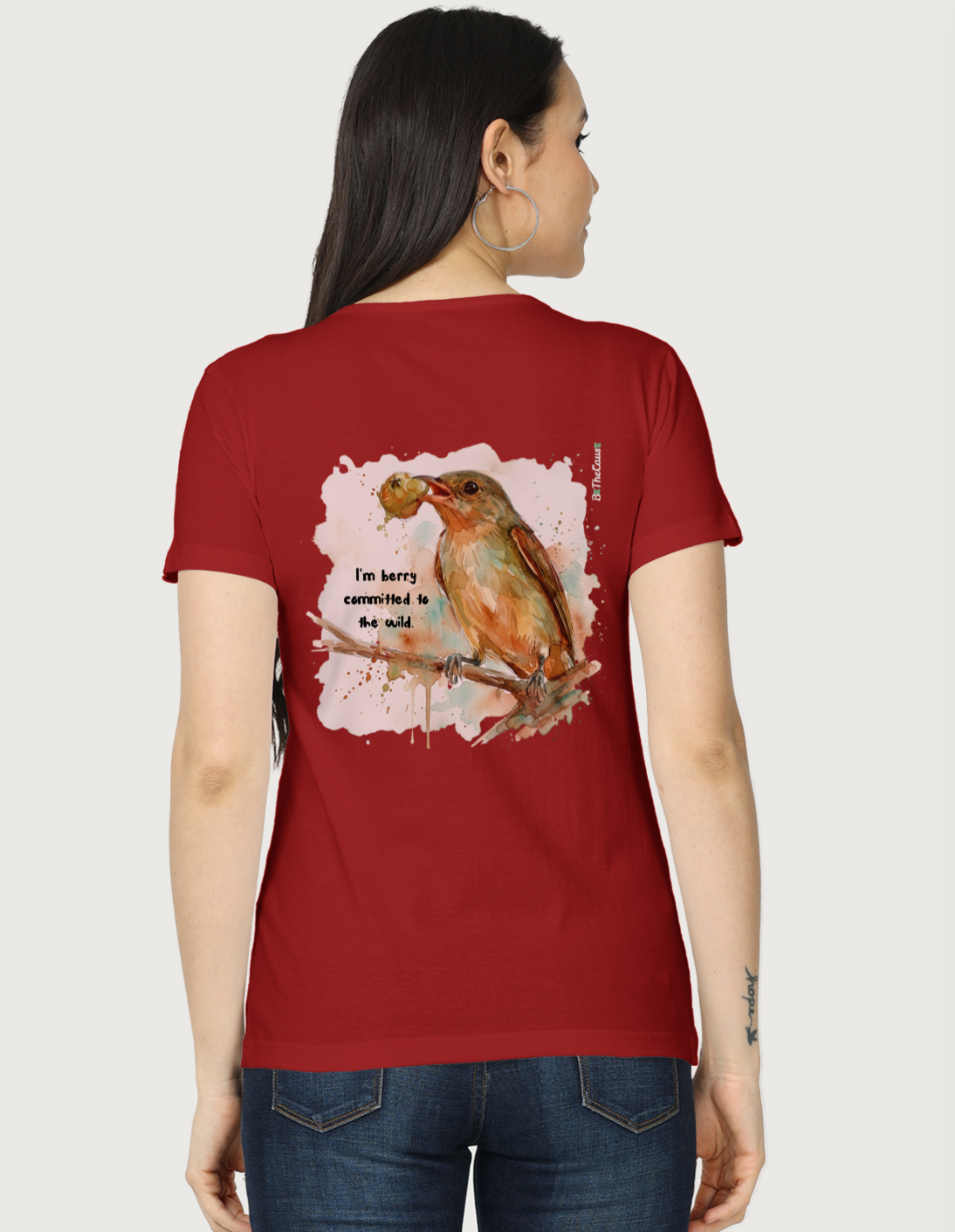 The Flowerpecker "Berry Cute" - Women's Classic T-Shirt