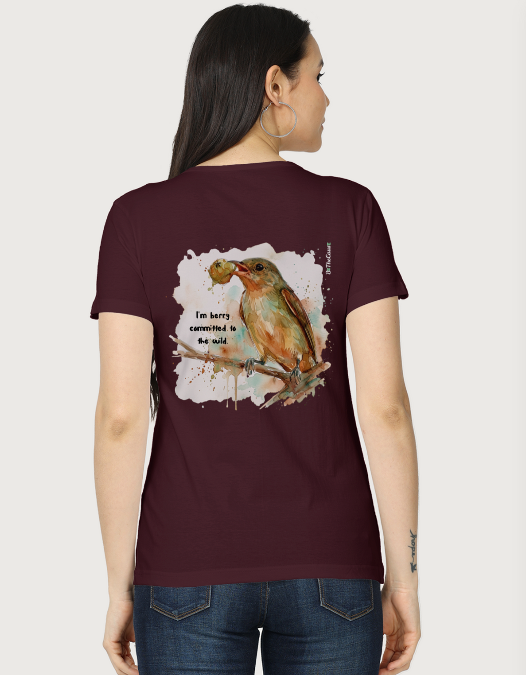 The Flowerpecker "Berry Cute" - Women's Classic T-Shirt