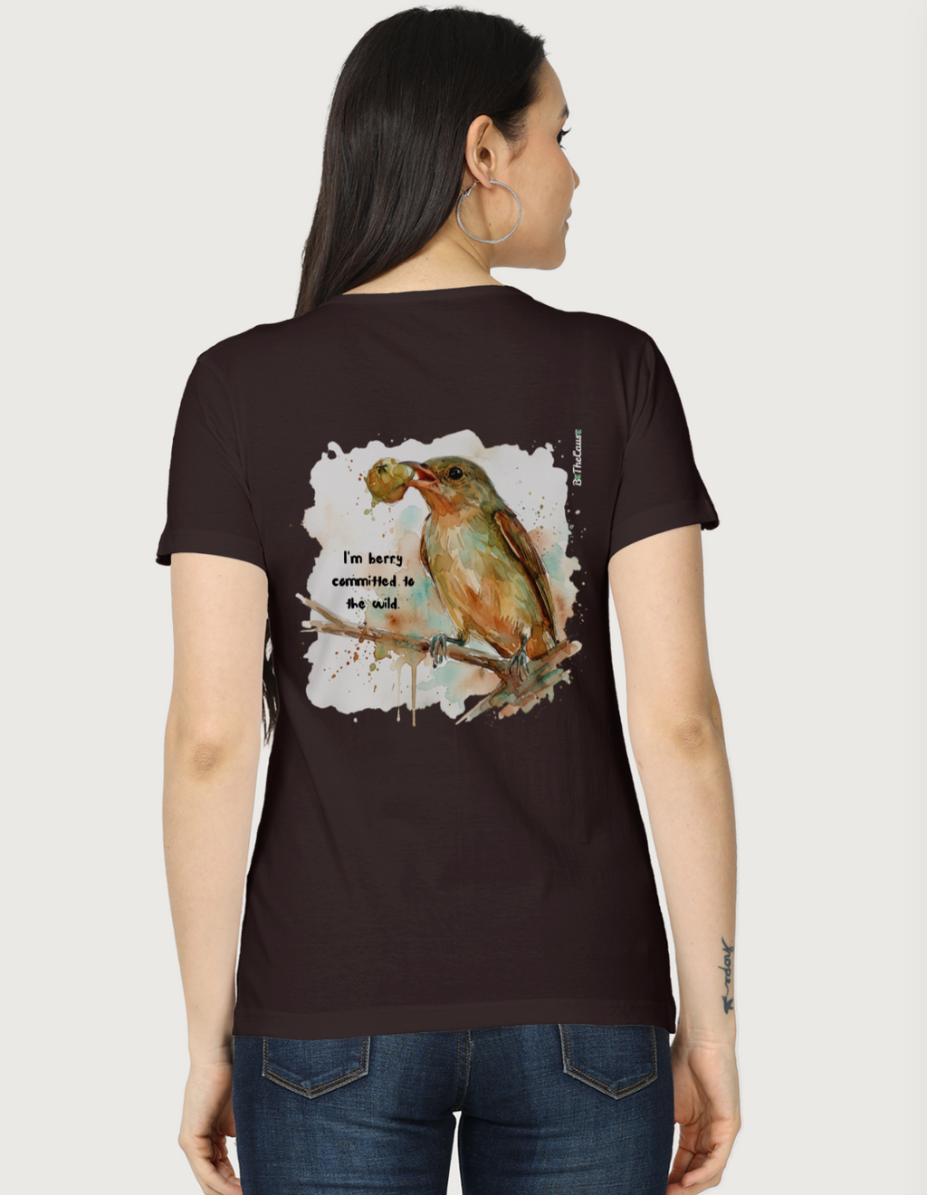 The Flowerpecker "Berry Cute" - Women's Classic T-Shirt