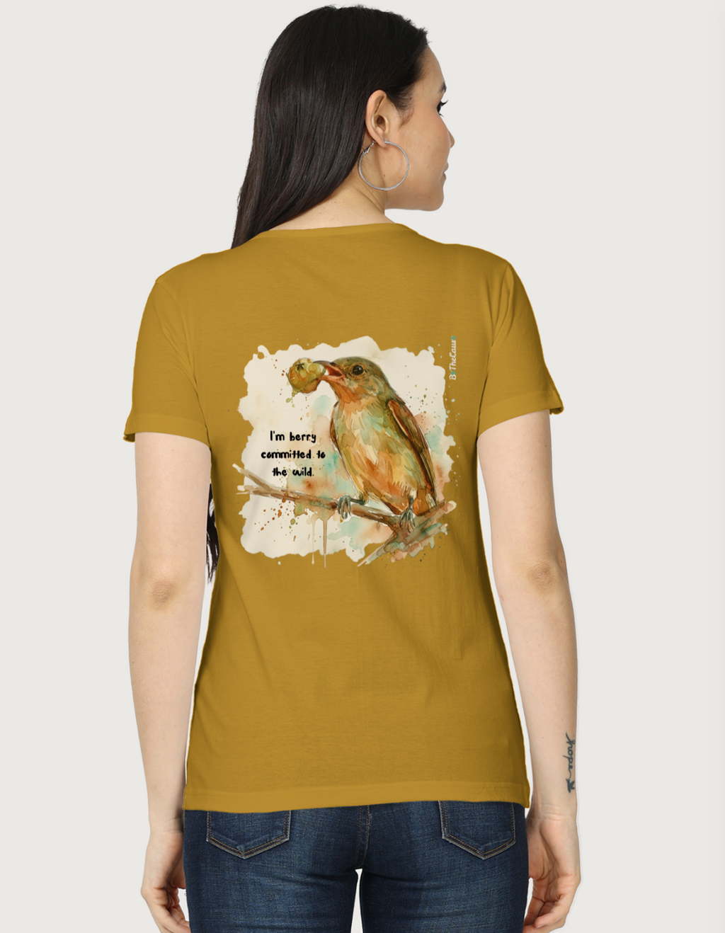 The Flowerpecker "Berry Cute" - Women's Classic T-Shirt