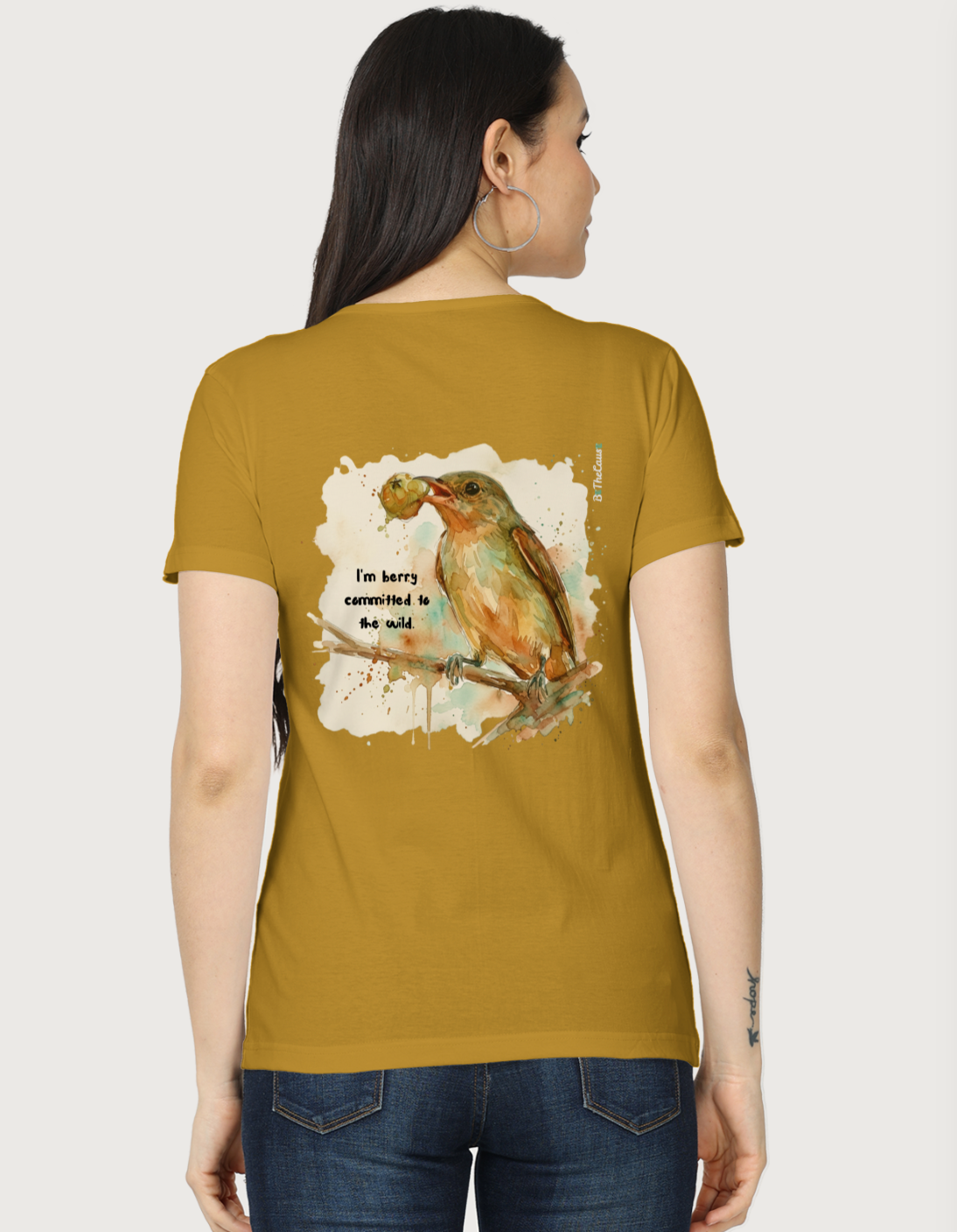 The Flowerpecker "Berry Cute" - Women's Classic T-Shirt
