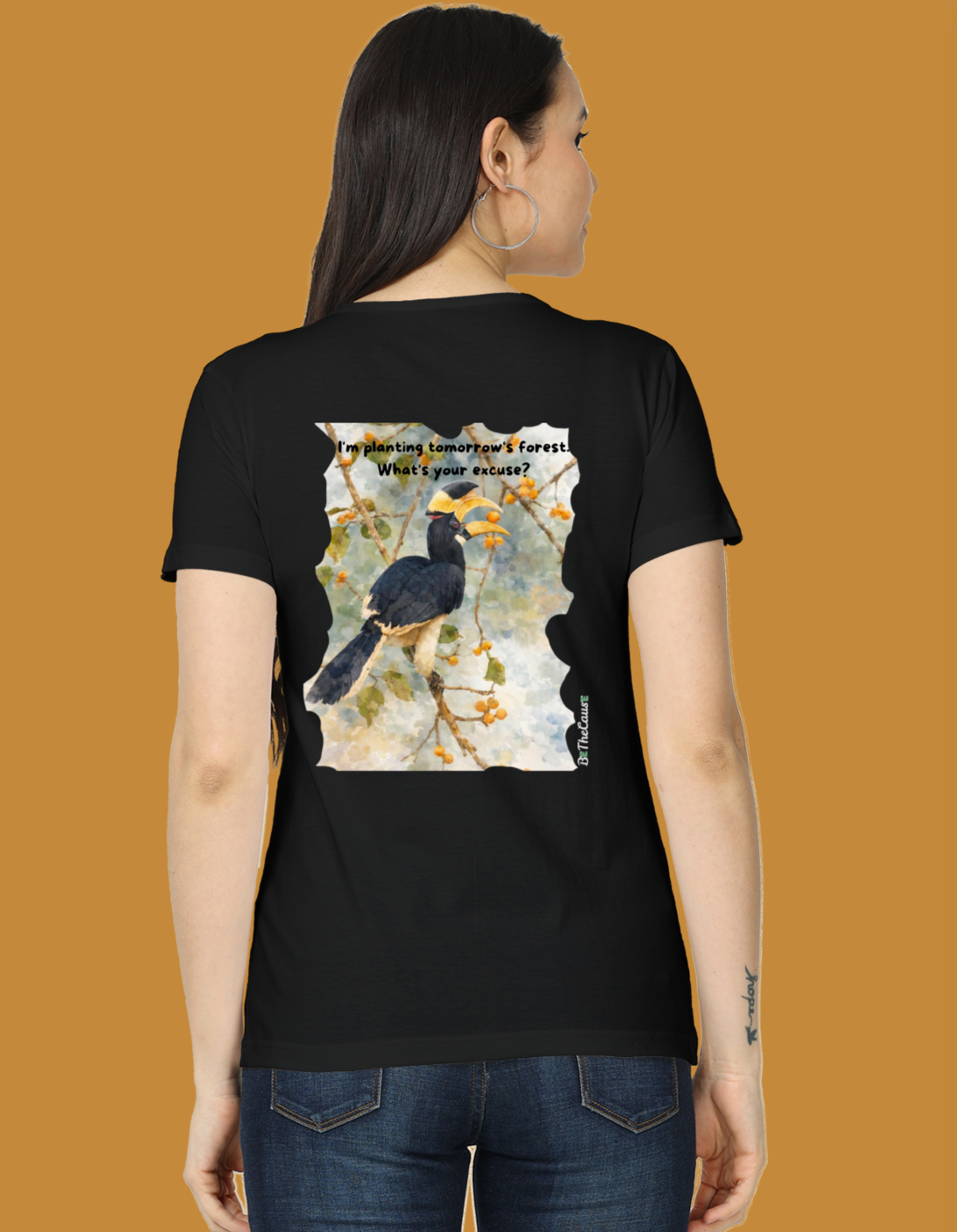 Malabar Pied Hornbill - Women's Classic T-Shirt