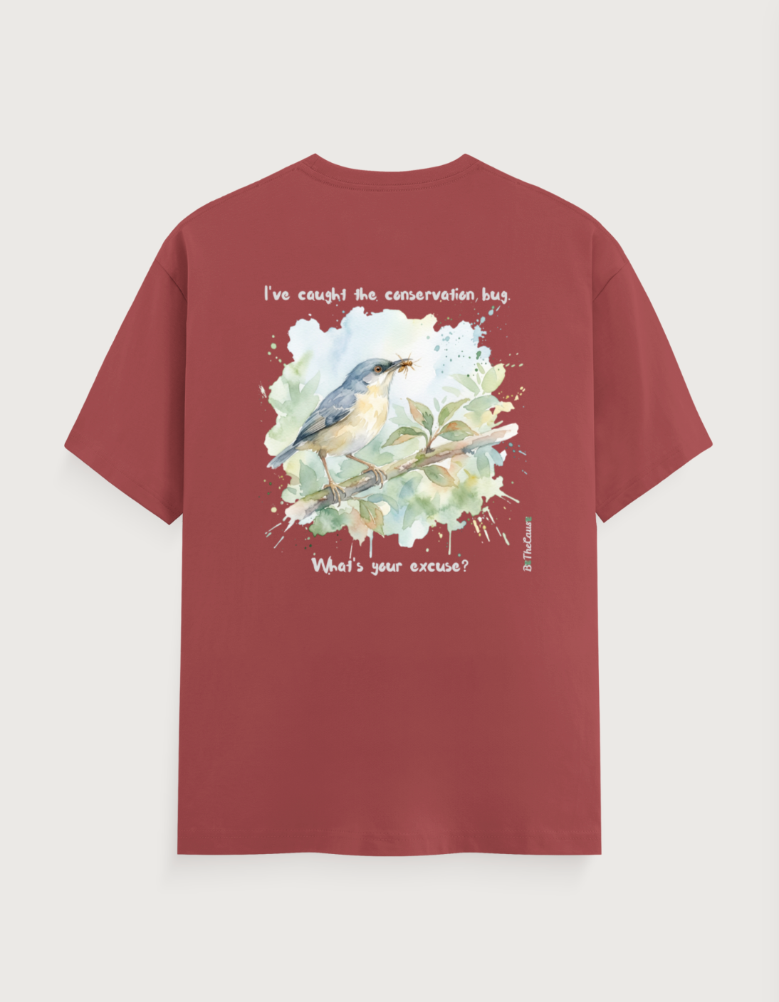 The Ashy Prinia - Mens Classic Crew T-Shirt