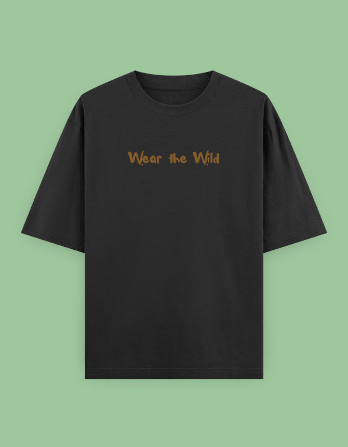 Front view of The Wanderer - Unisex Oversized Classic T-Shirt
