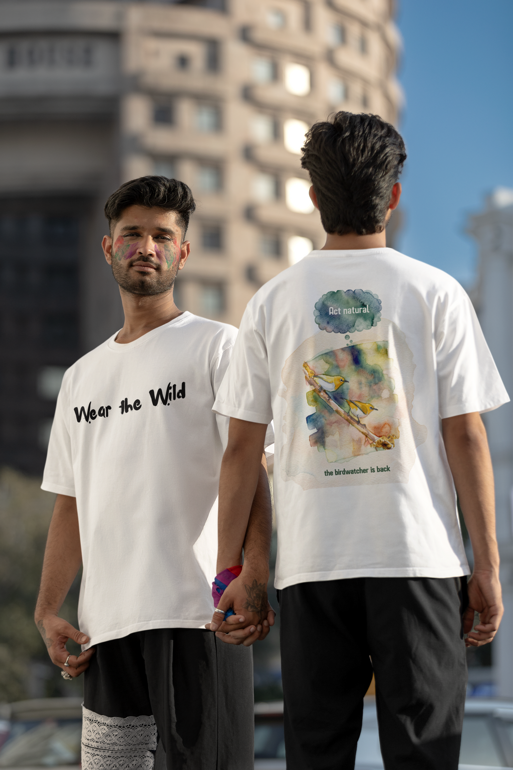 The White-Eye - Unisex Oversized Standard T-Shirt