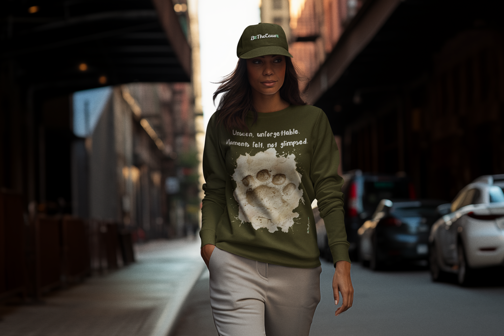 Unseen, Unforgettable Pug-marks - Unisex Sweatshirt (Dark)