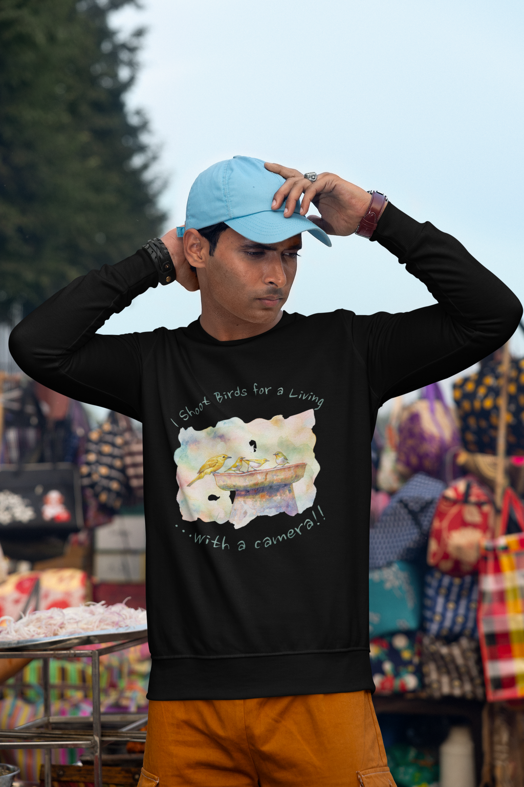 Bulbul and White-eye - Unisex Sweatshirt