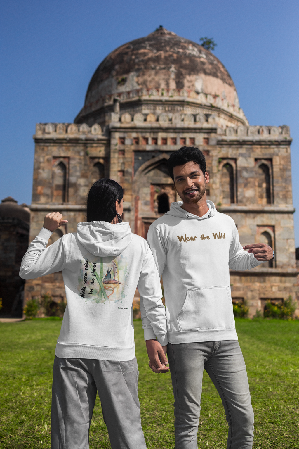 Ashy Prinia "Make some noise" - Unisex Pullover Hoodie