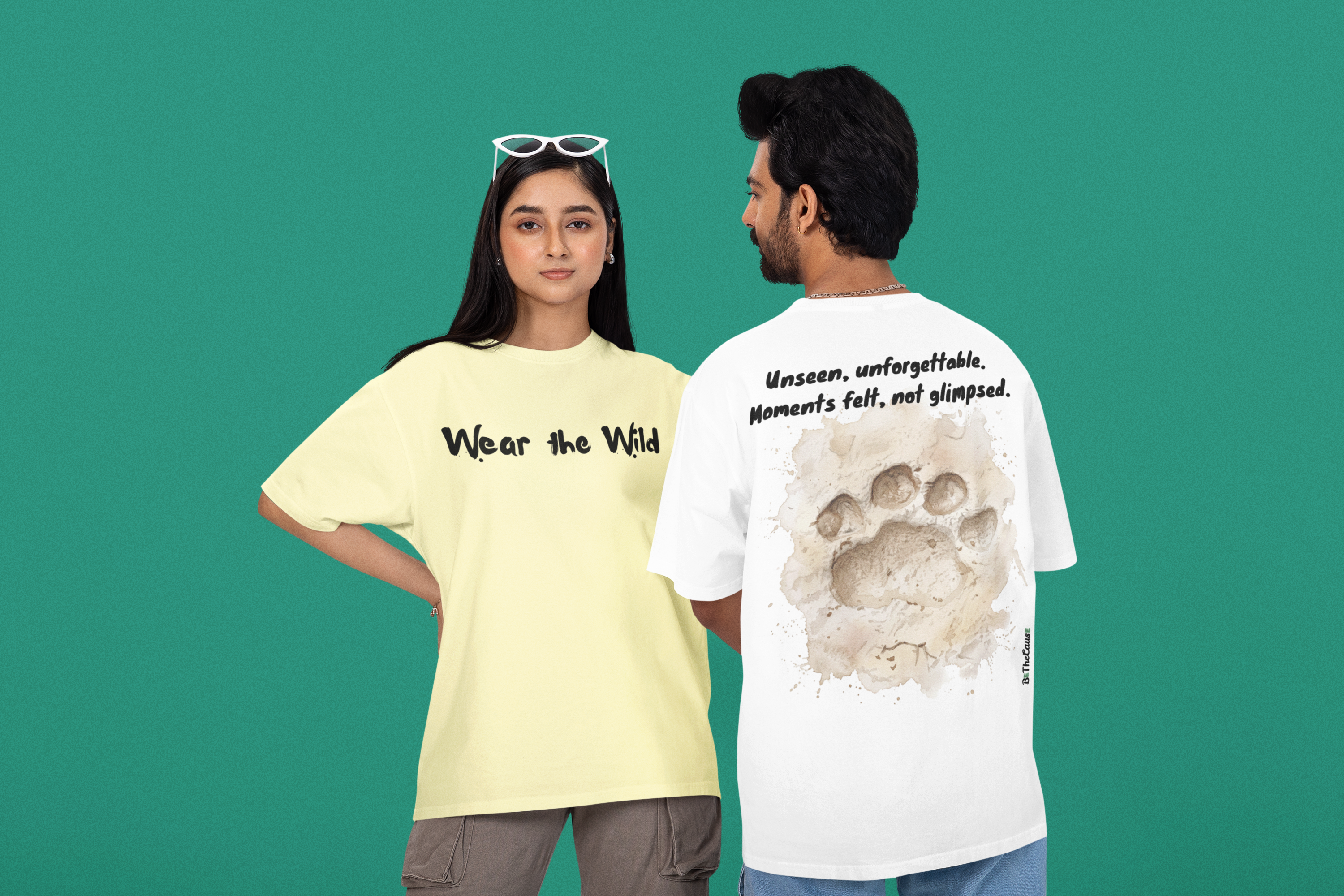 Unseen, Unforgettable Pug-marks - Unisex Oversized Classic T-Shirt